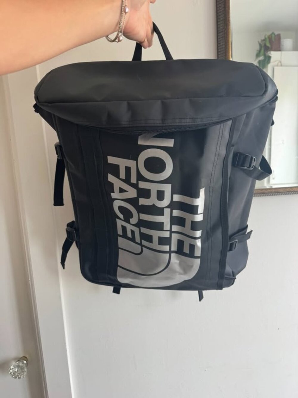 North Face waterproof backpack